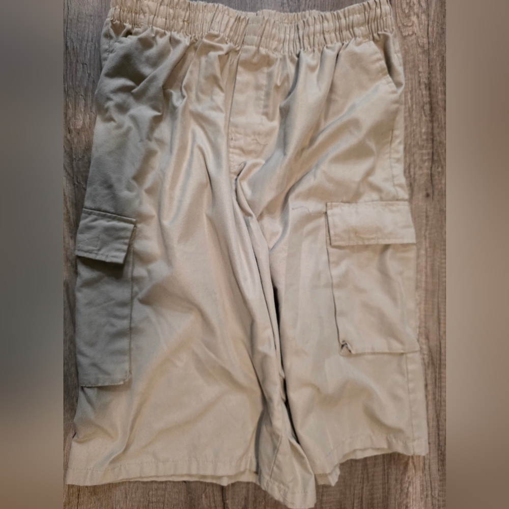 Tan Cargo Pants with Durable Fabric